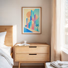 Geometric Skyline print