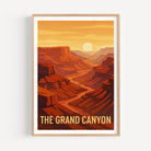 Grand Canyon graphic print