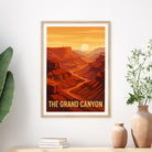 Grand Canyon graphic print