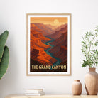 Grand Canyon graphic print