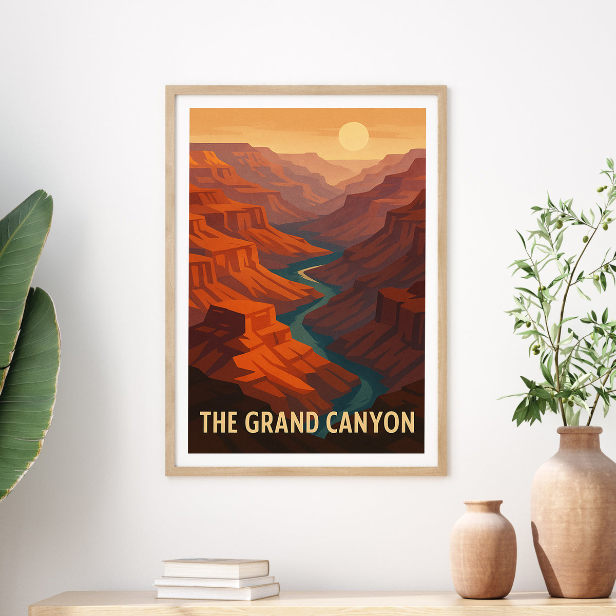 Grand Canyon graphic print