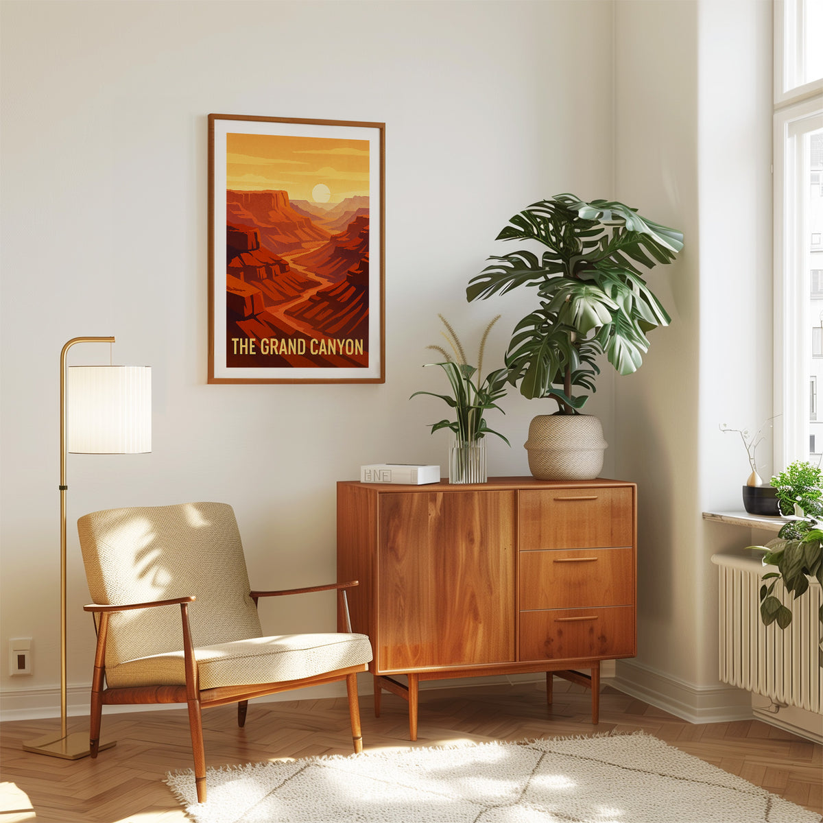 Grand Canyon graphic print