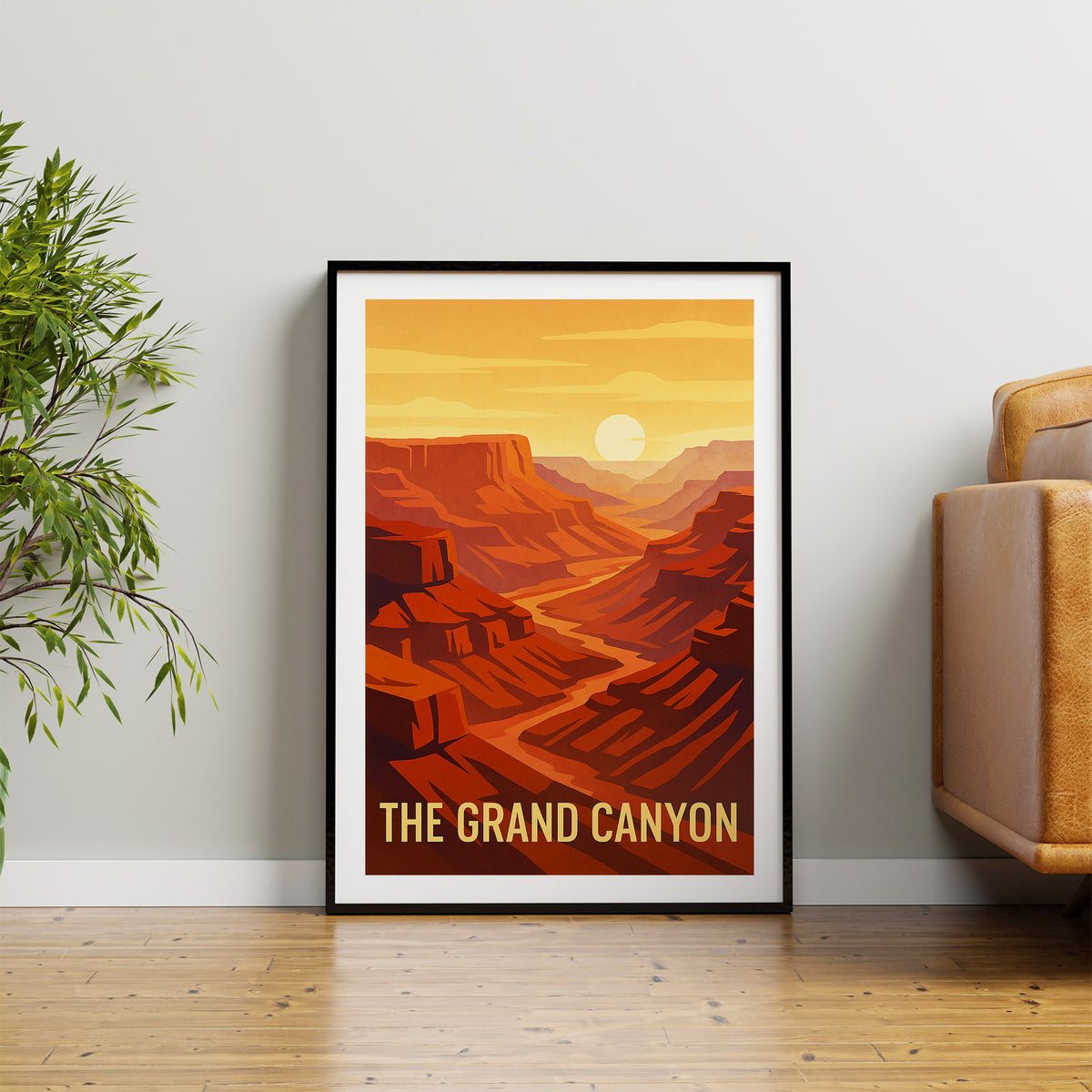 Grand Canyon graphic print