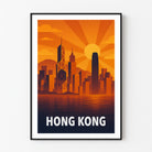 Hong Kong graphic print
