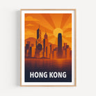 Hong Kong graphic print
