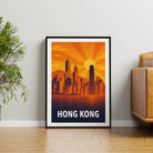 Hong Kong graphic print