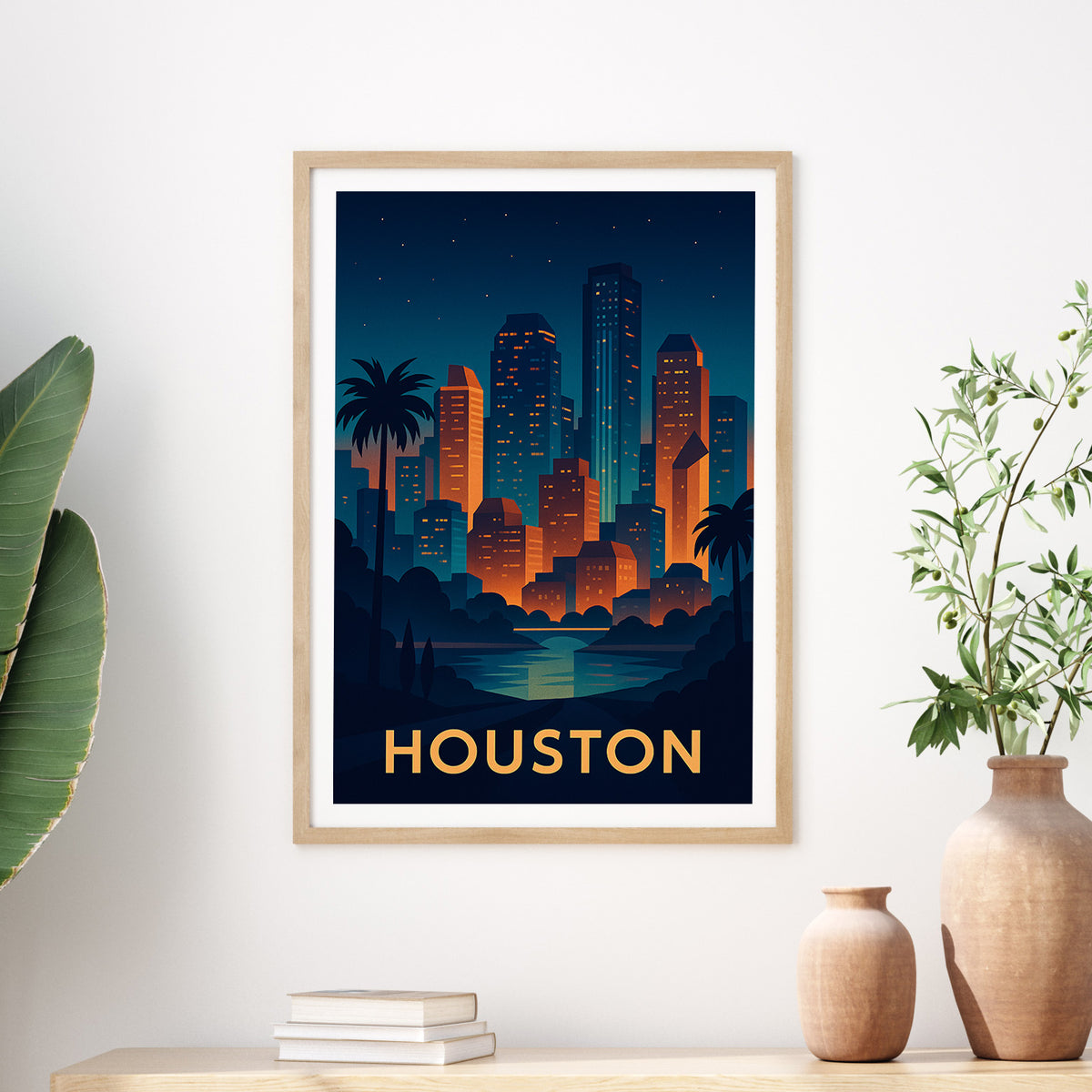 Houston graphic print