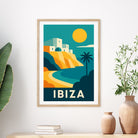 Ibiza graphic print