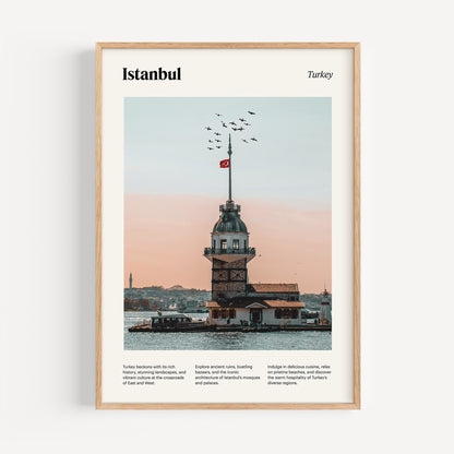 Istanbul Travel Poster