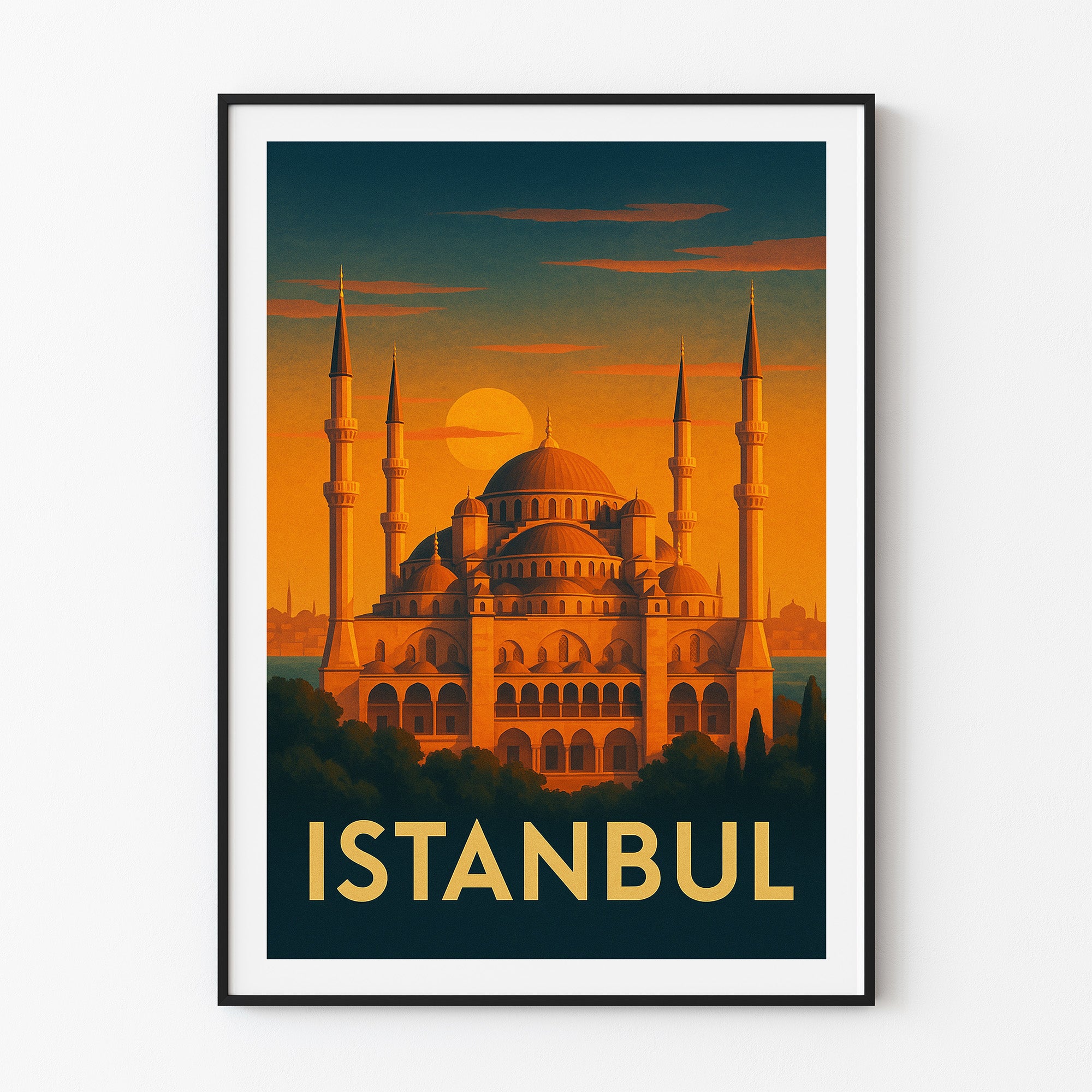 Istanbul graphic print