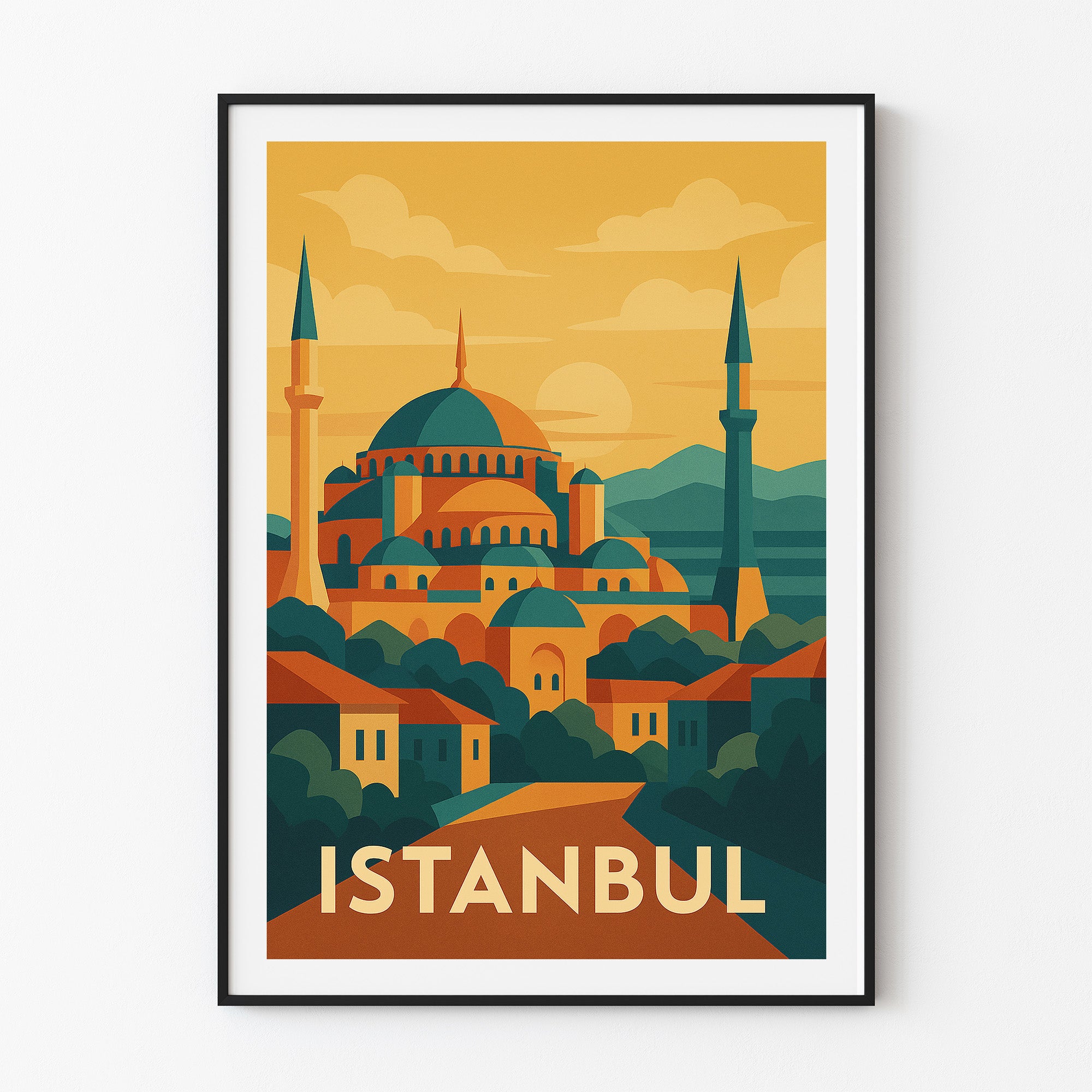 Istanbul graphic print