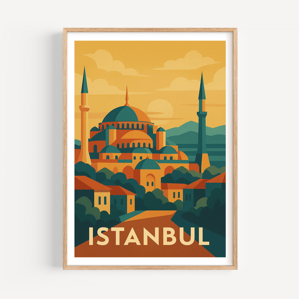 Istanbul graphic print