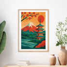 Japan graphic print