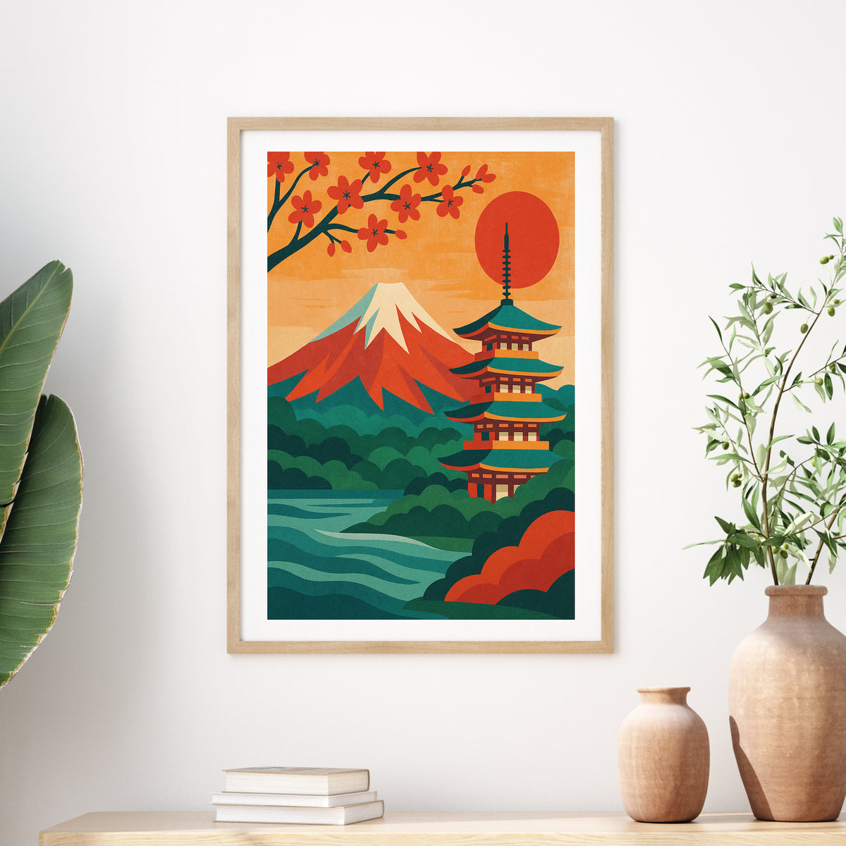 Japan graphic print