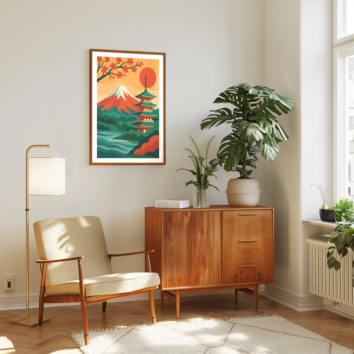 Japan graphic print