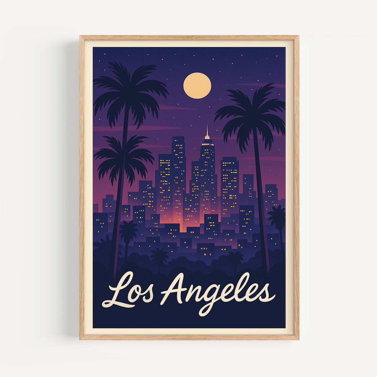 LA graphic print