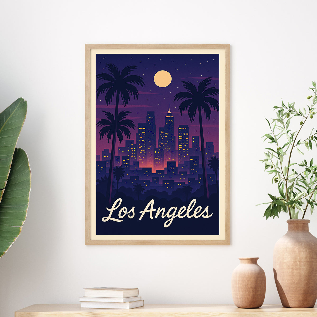 LA graphic print