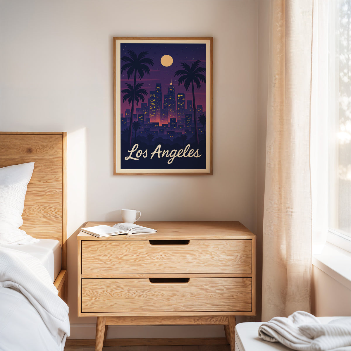 LA graphic print