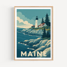 Maine graphic print