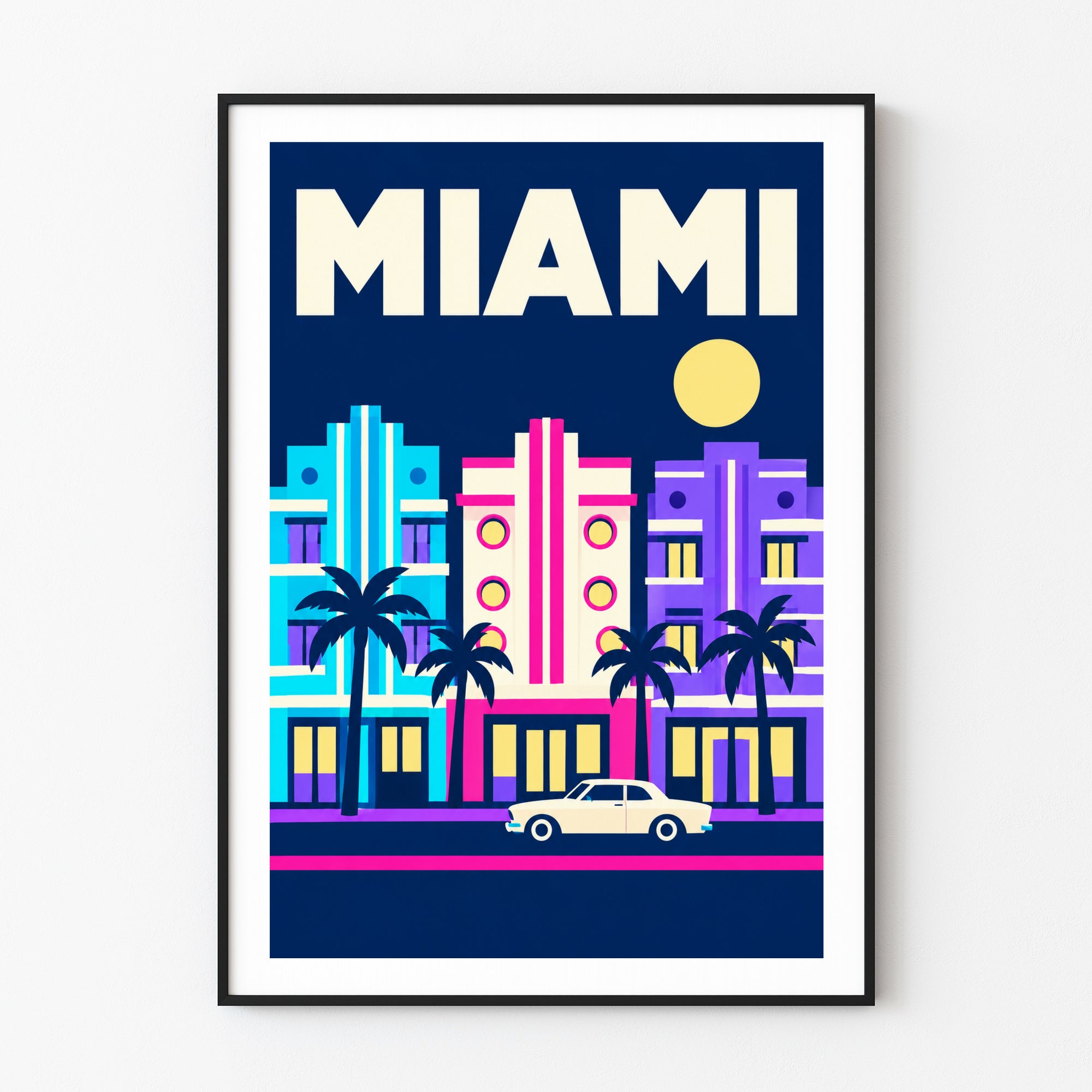Miami graphic print