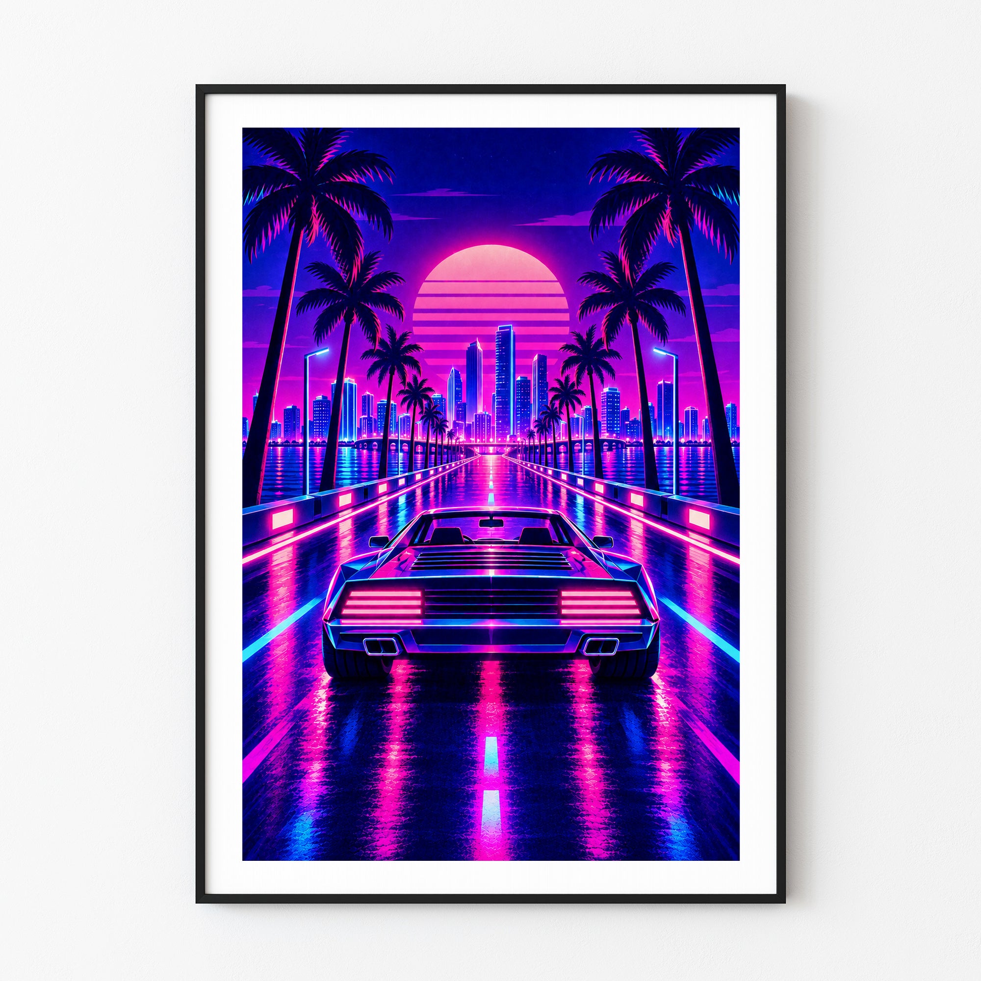 Miami graphic print
