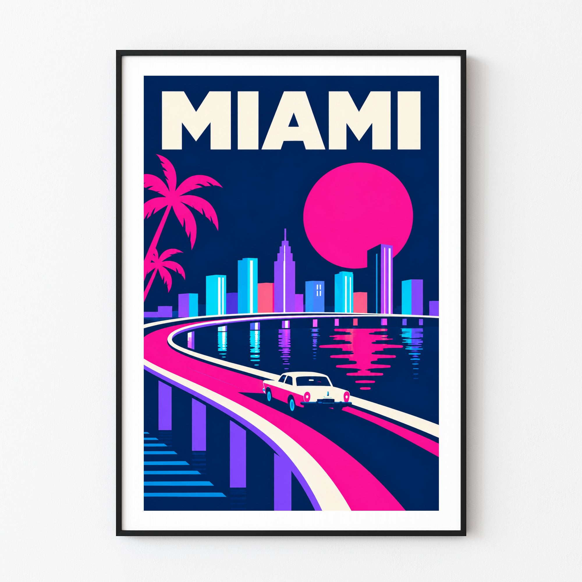 Miami graphic print