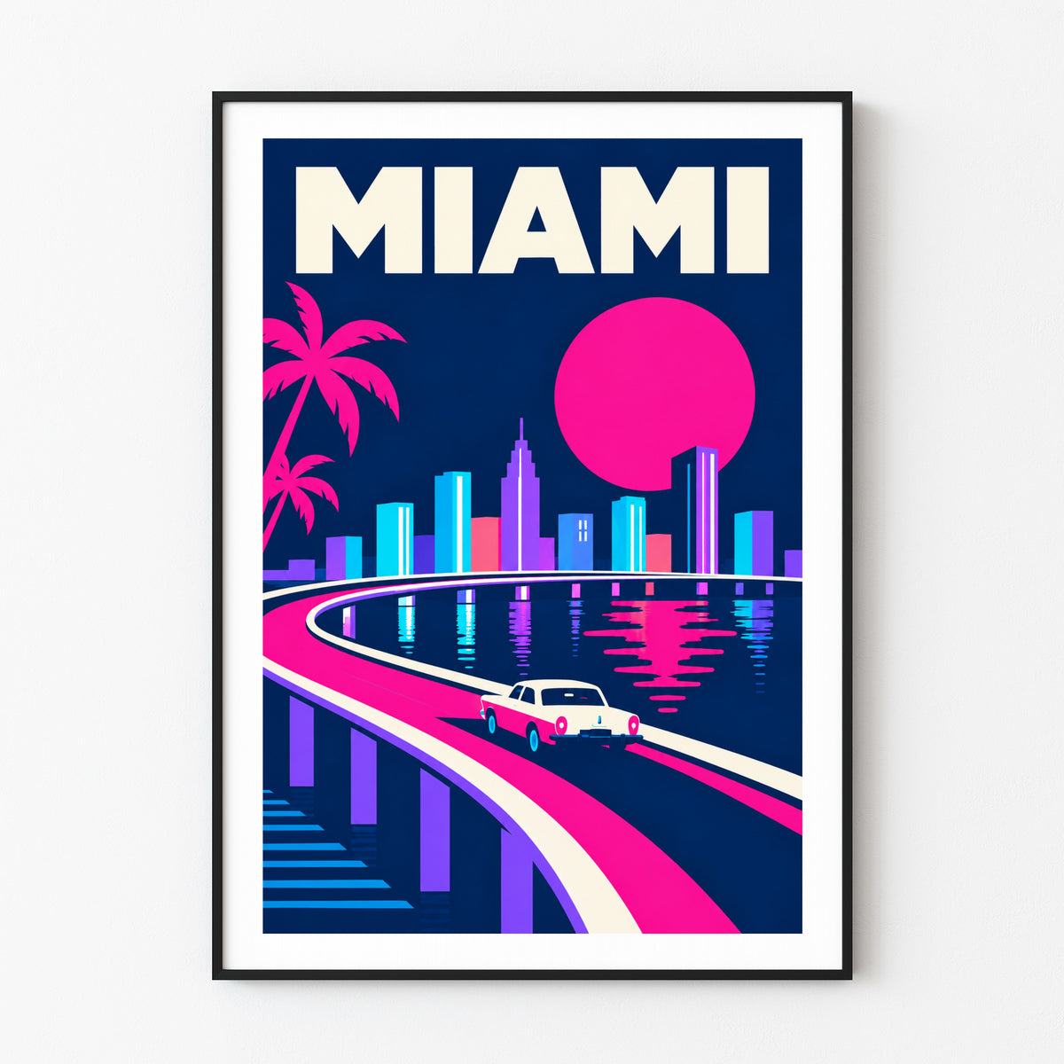 Miami graphic print
