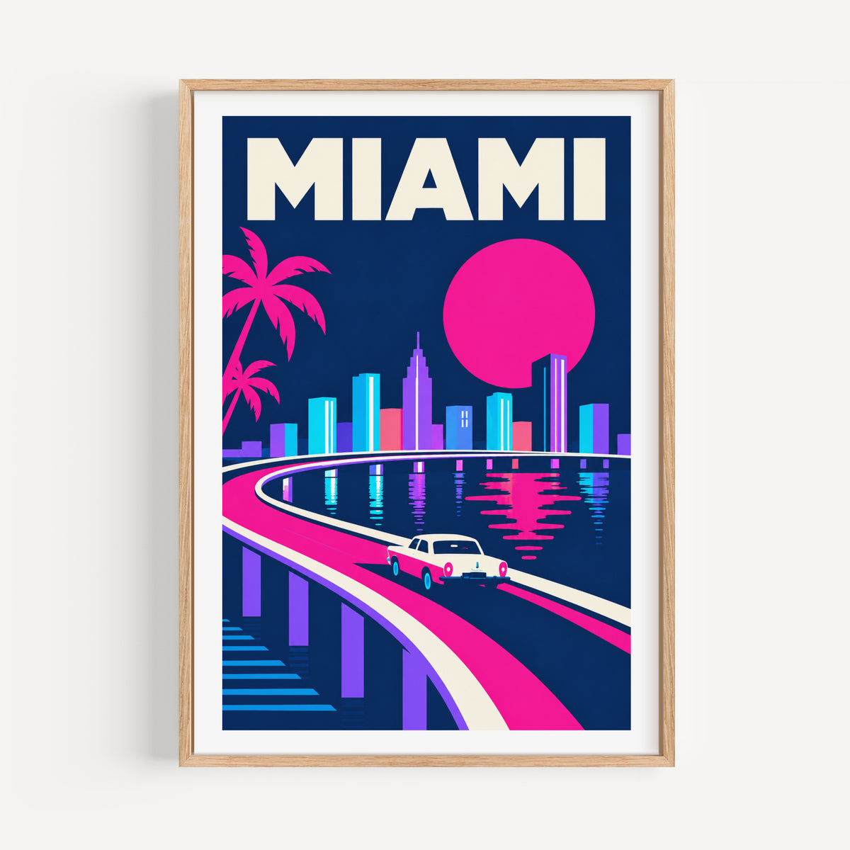 Miami graphic print