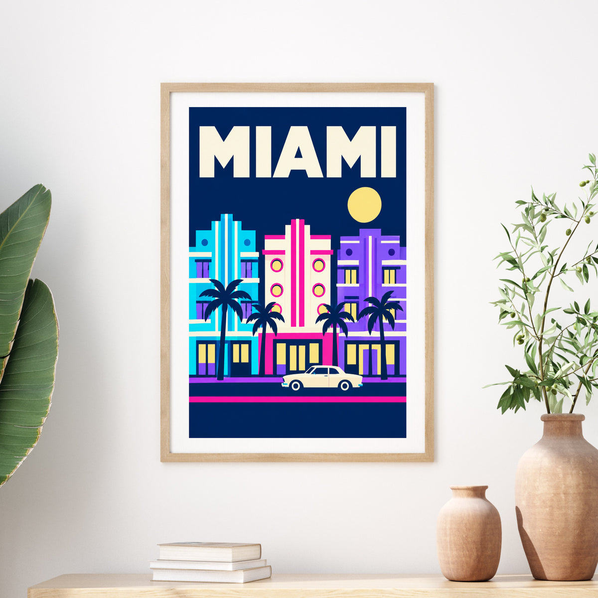 Miami graphic print