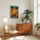 Miami graphic print