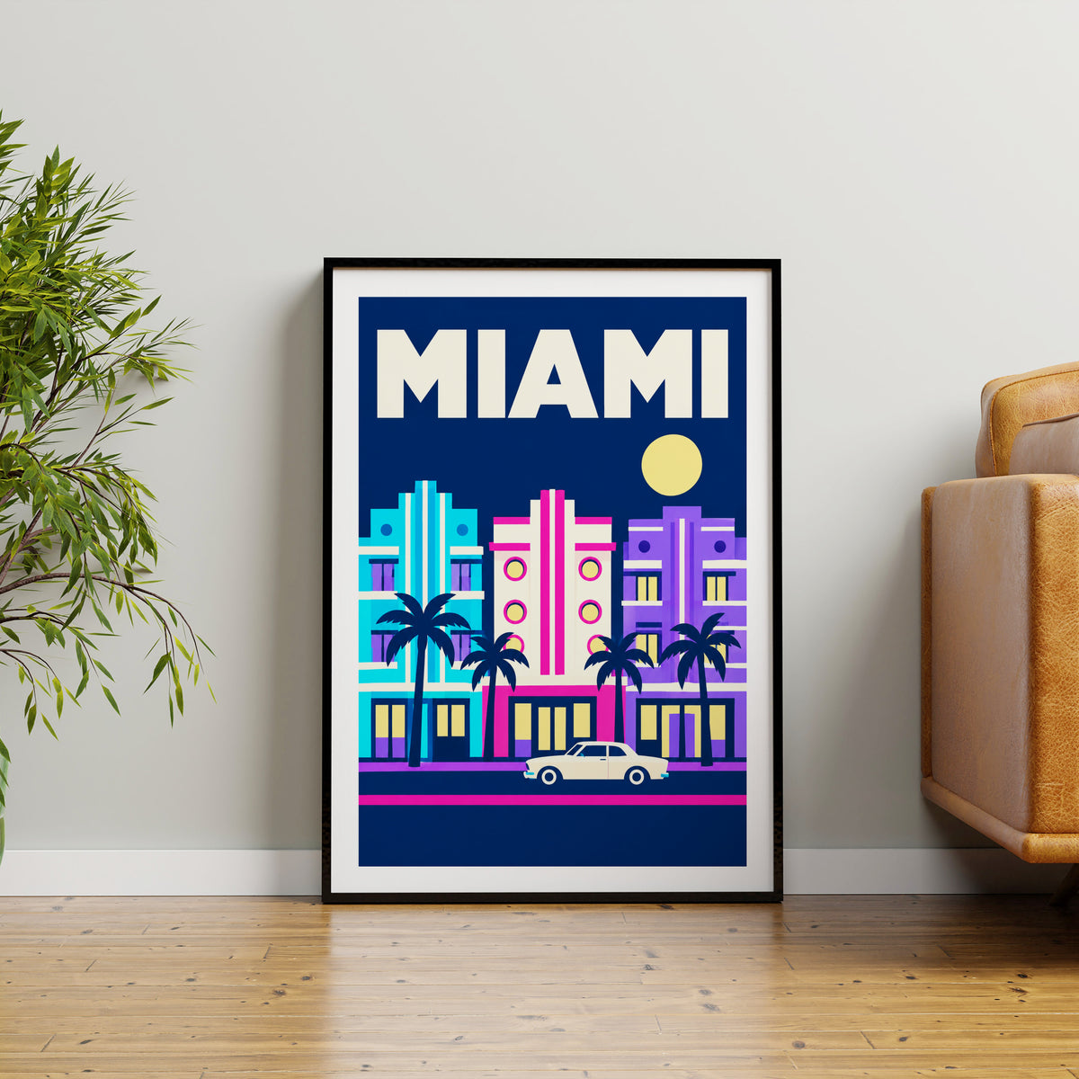 Miami graphic print
