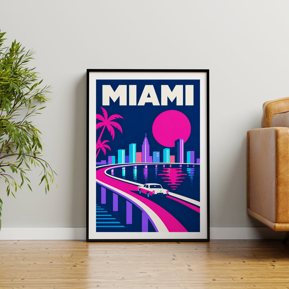 Miami graphic print