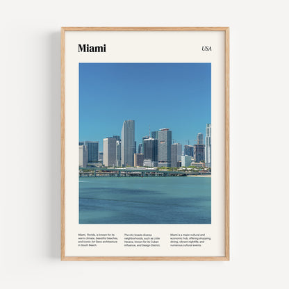 Miami Travel Poster