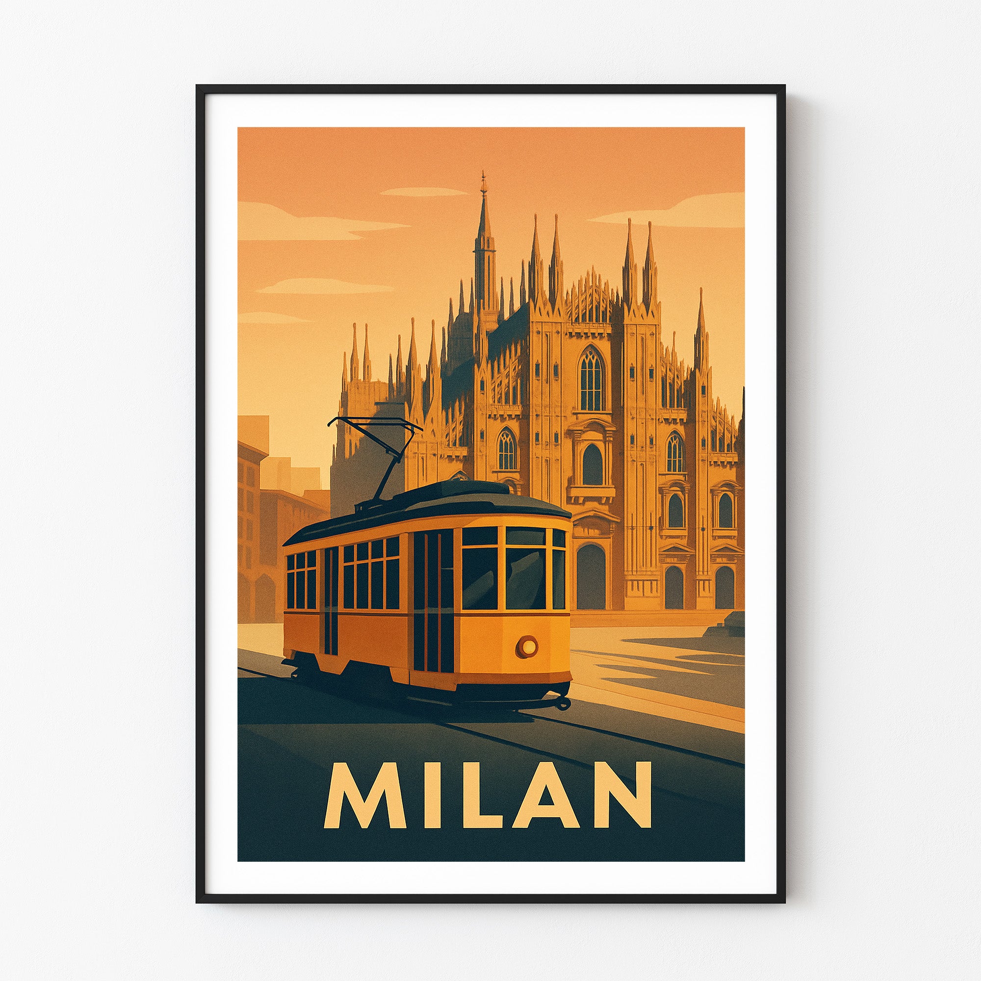 Milan graphic print