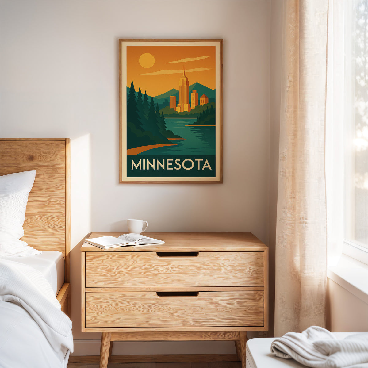Minnesota graphic print