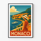 Monaco graphic print