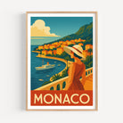 Monaco graphic print