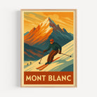 Mont Blanc graphic print