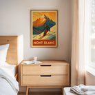Mont Blanc graphic print