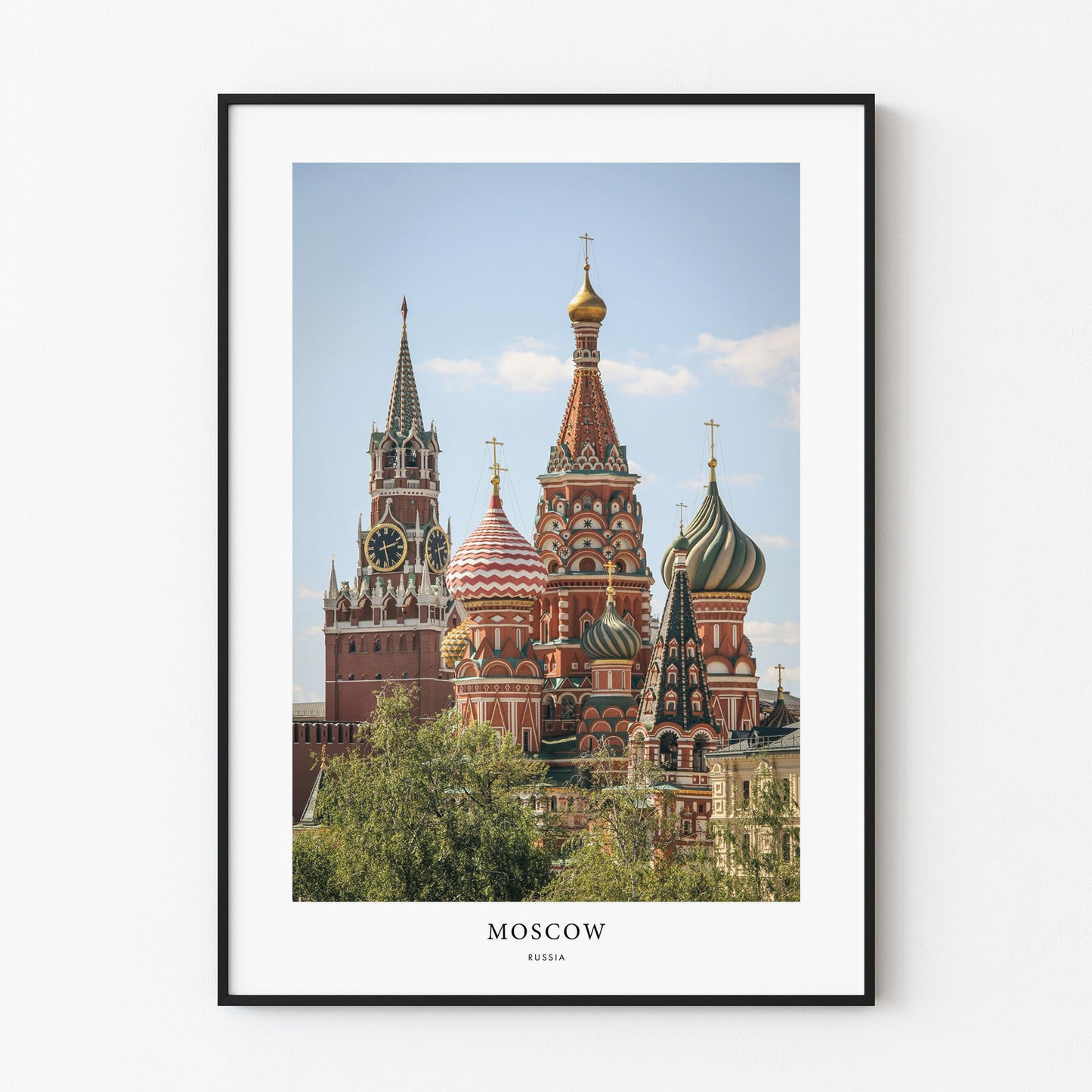 Moscow Travel Poster