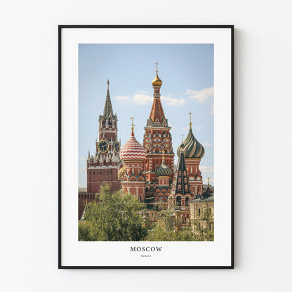 Moscow Travel Poster