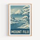 Mount Fuji graphic print