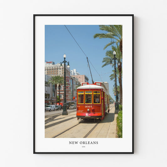 New Orleans Travel Poster