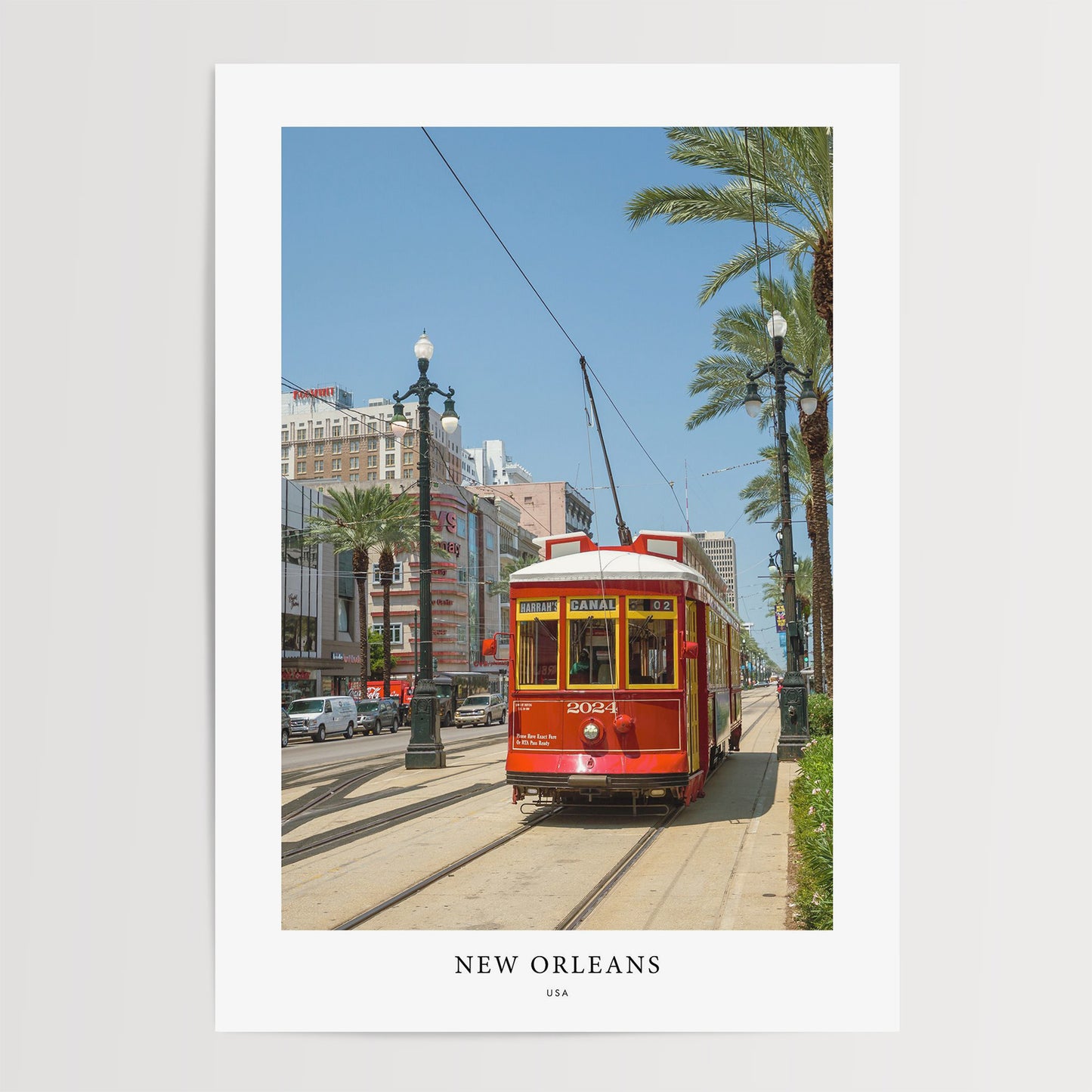 New Orleans Travel Poster