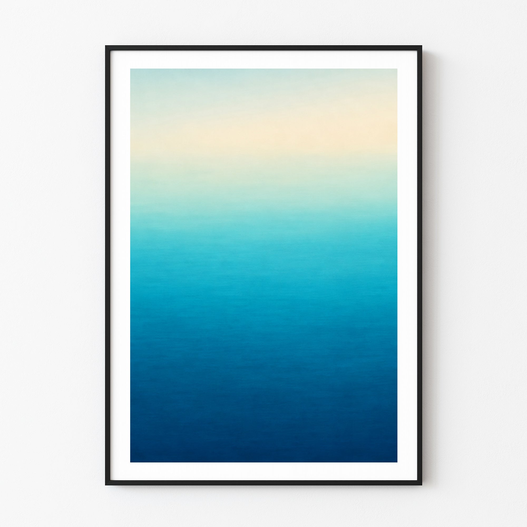 Ocean Gradient print
