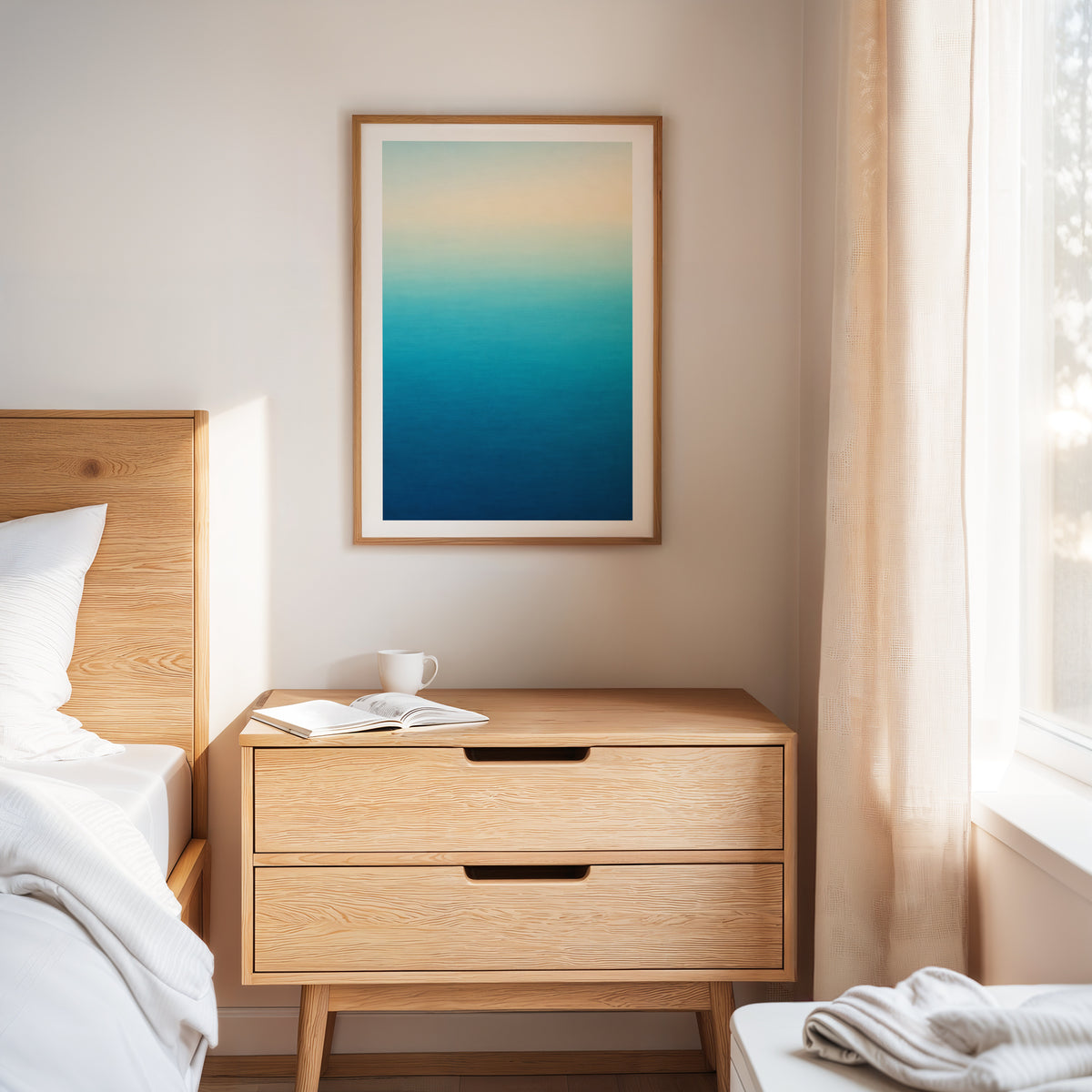 Ocean Gradient print