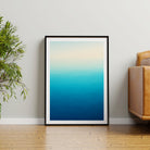 Ocean Gradient print