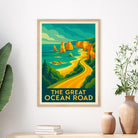Ocean Road graphic print