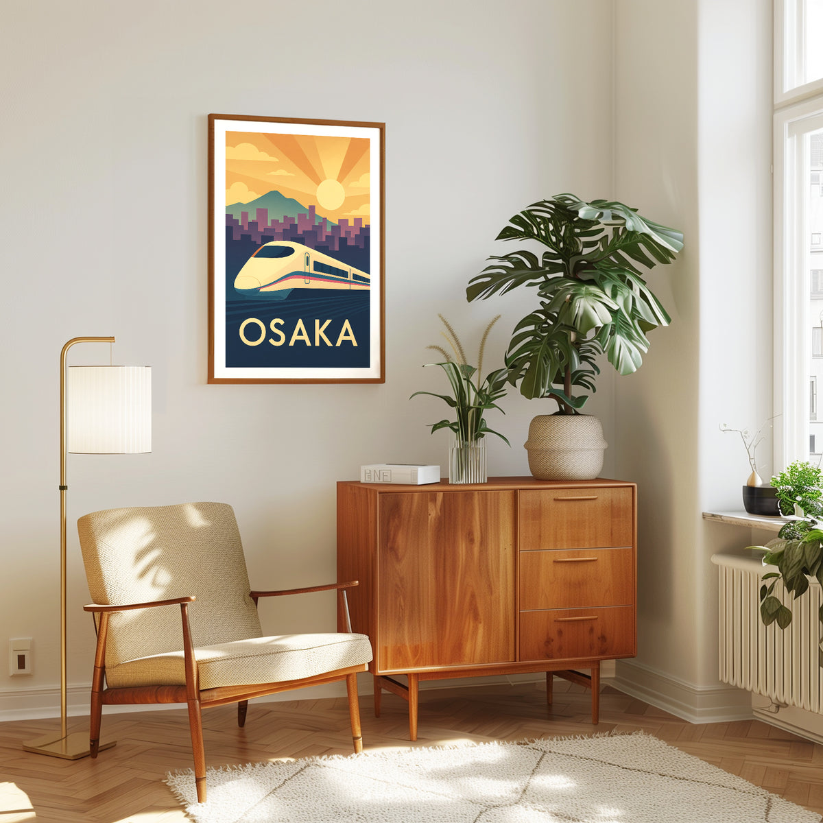 Osaka graphic print