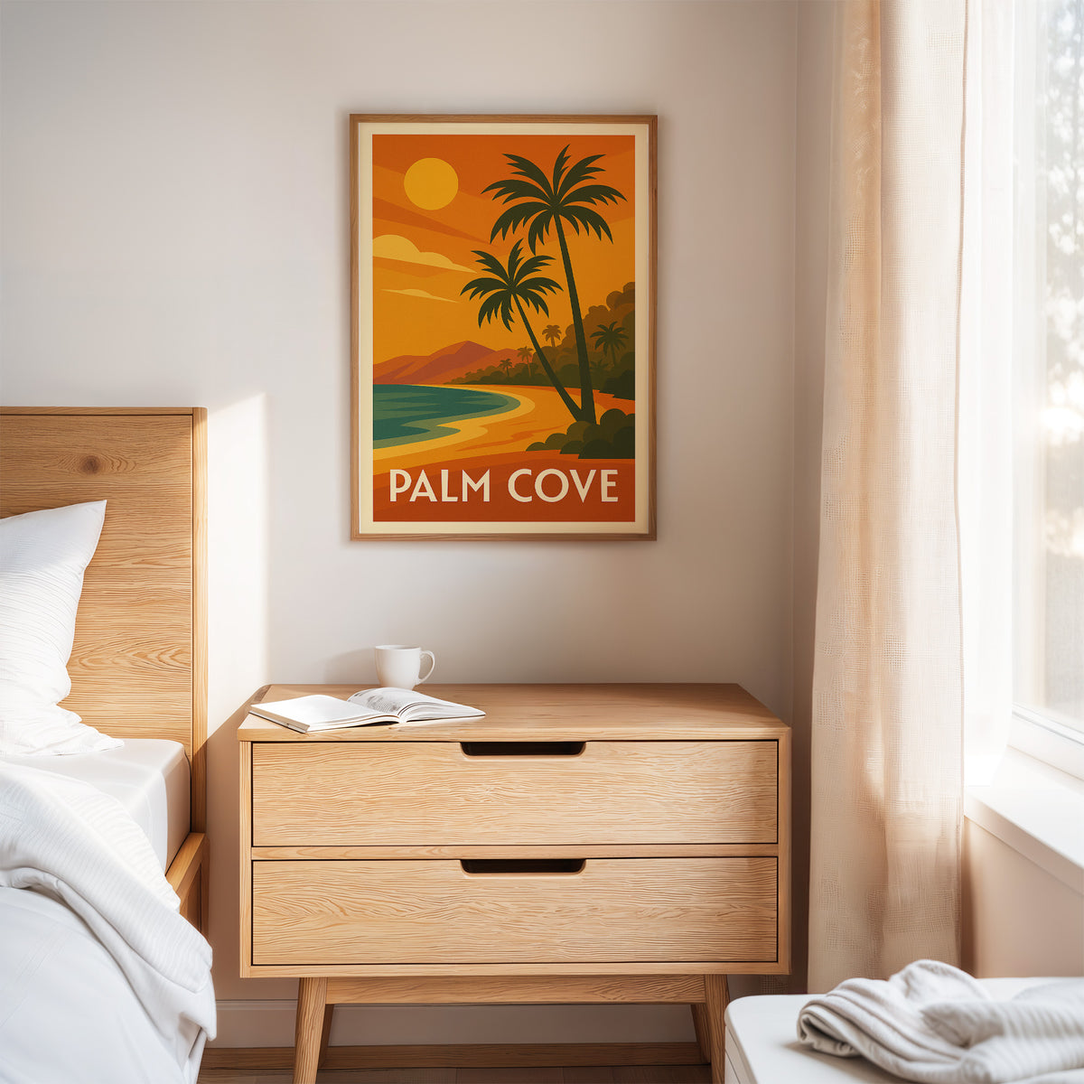 Palm Cove graphic print